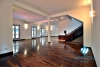 Big yard, swiming pool and five bedrooms house for rent in Tay Ho district, Ha Noi.